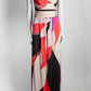 Emilio Pucci Red/Black Abstract Print Dress IT 40