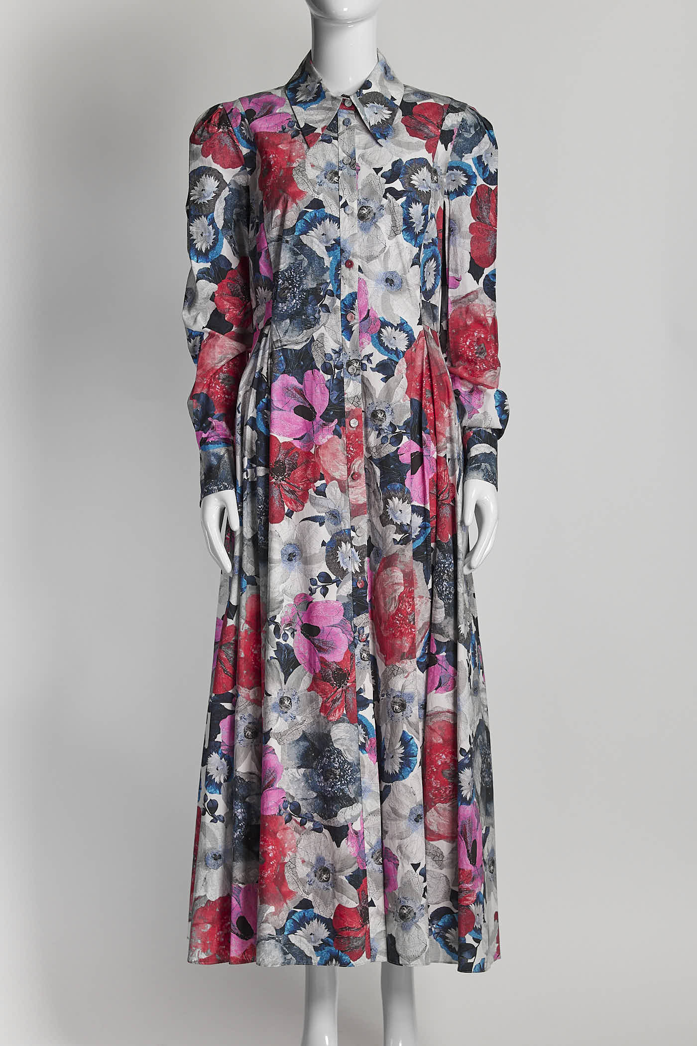 Erdem Floral-print Cotton Midi Dress 6