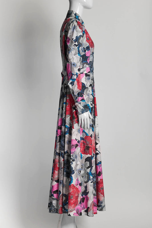 Erdem Floral-print Cotton Midi Dress 6