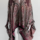 Etro Burgundy Patterned Shawl