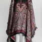 Etro Burgundy Patterned Shawl