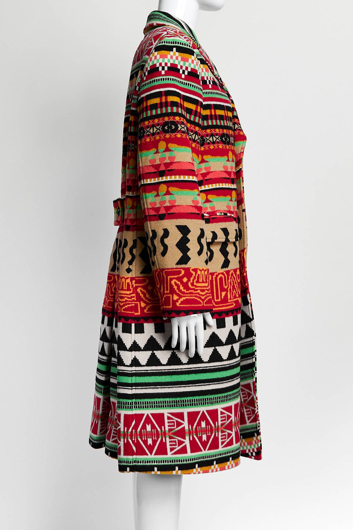Etro Jacquard Carpet Patterned Coat 38