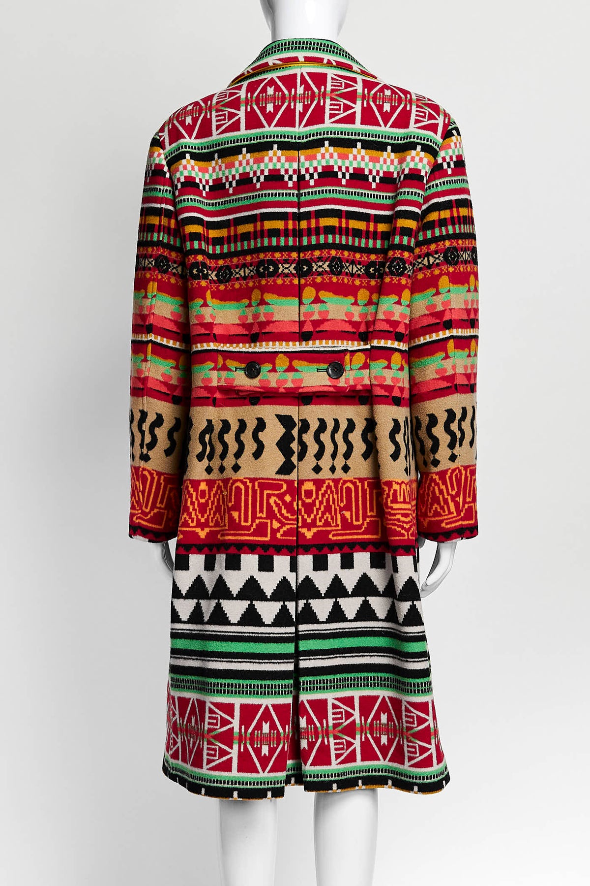 Etro Jacquard Carpet Patterned Coat 38