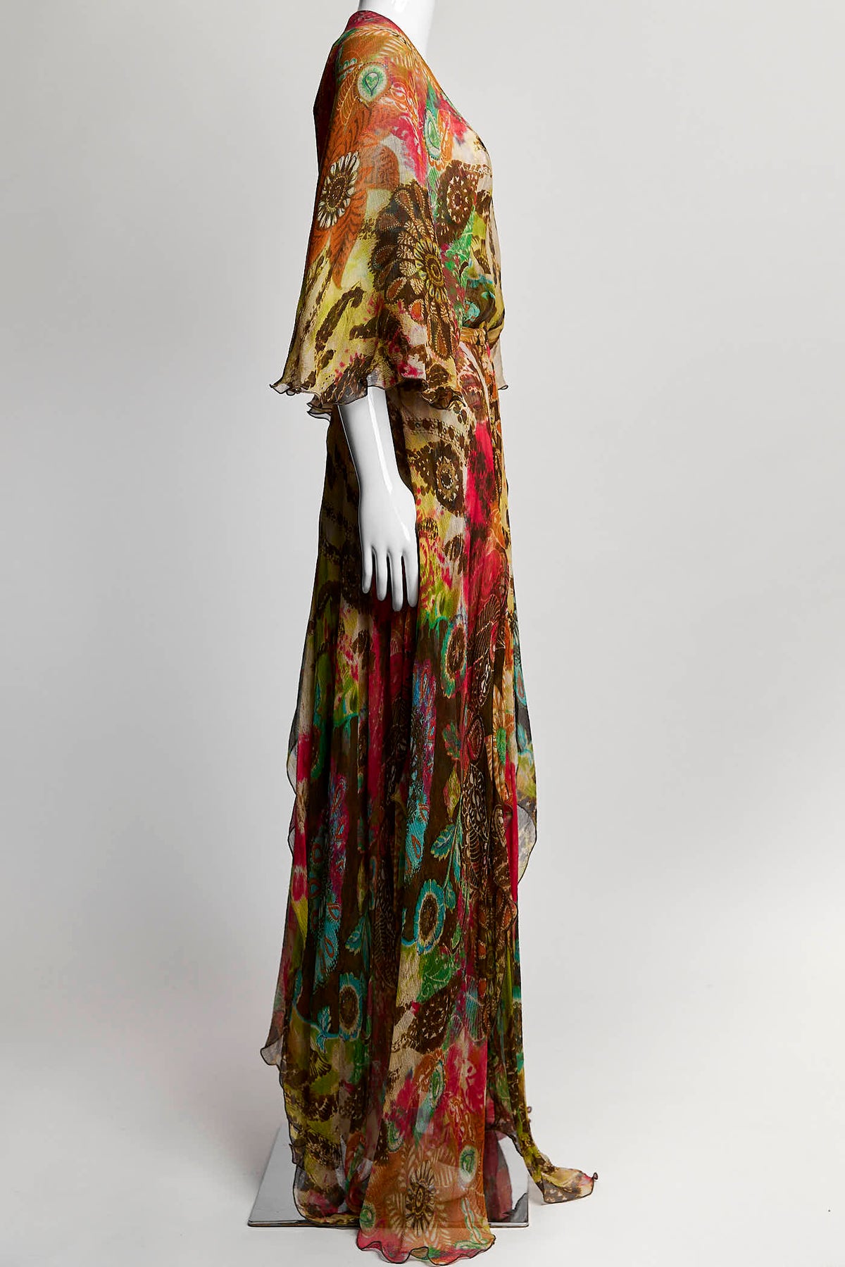Etro Multicolor Printed Printed Dress 44