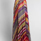 Etro Multicolor Striped Pleated Skirt 46