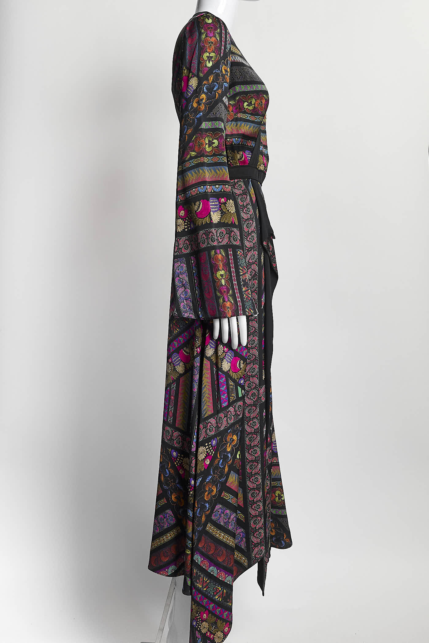 Etro Patterned Knee-Length Dress 40