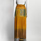 Etro Yellow Patterned Long Dress 42