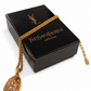 SAINT LAURENT CARVED GOLD VINTAGE PENDANT