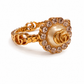 Gucci Double G Flower Ring - SIZE 5/6