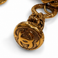CHANEL 80'S VINTAGE RUE CAMBON GOLD CHARM BRACELET