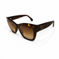 Chanel Brown Turtleshell qith Logo Sunglasses