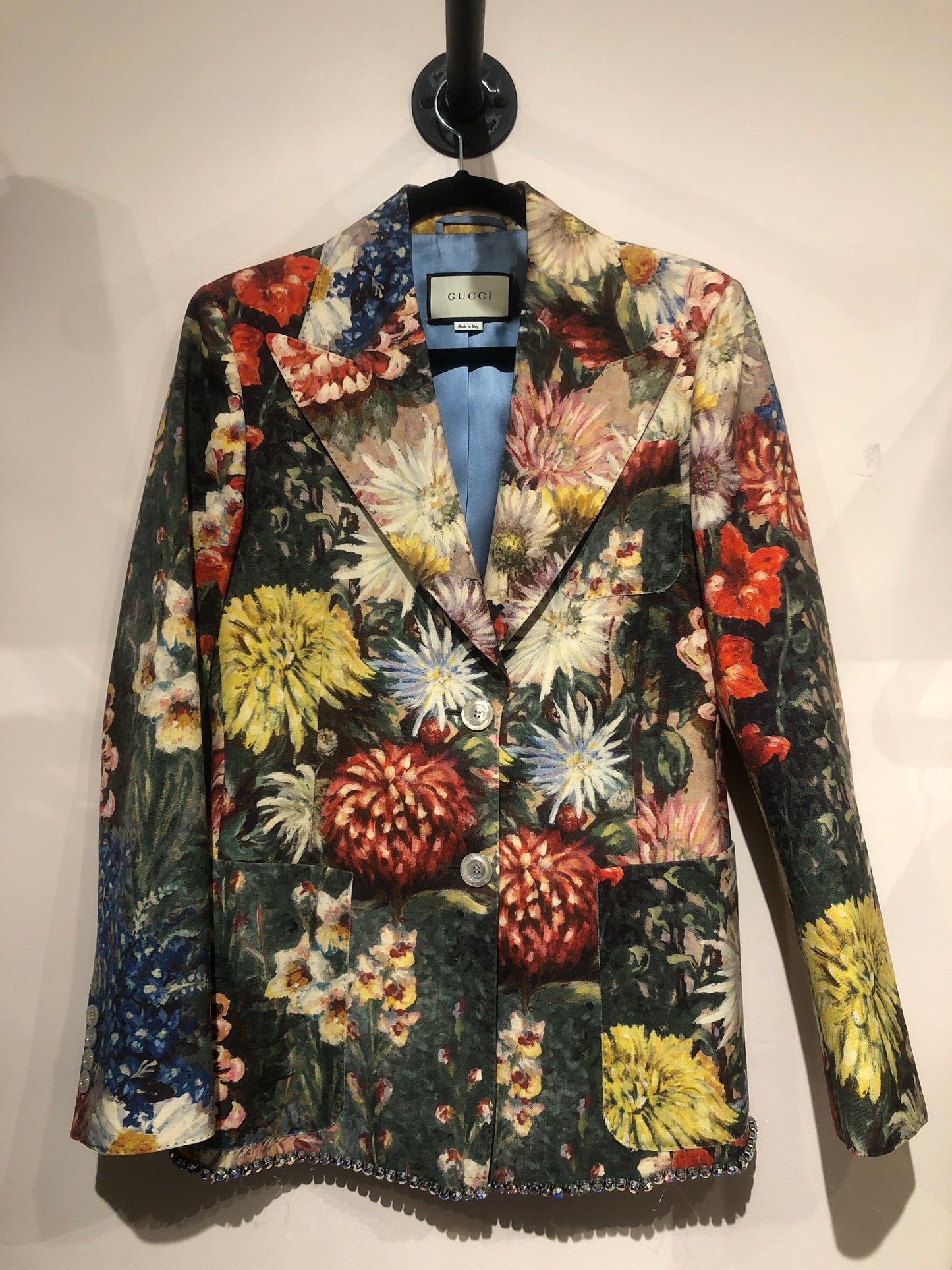 Gucci floral blazer