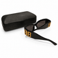 BALENCIAGA BOSSY CAT SUNGLASSES BLACK
