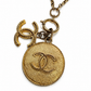 CHANEL GOLD MEDALLION NECKLACE