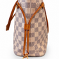 LOUIS VUITTON NEVERFULLsM TOTE BAG IN DAMIER AZUR CANVAS