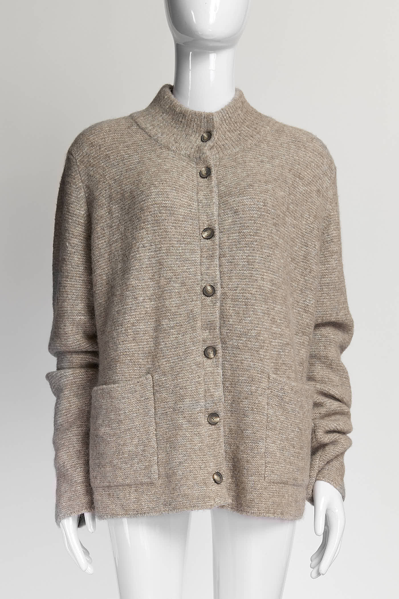 Fabiana Filippi Oatmeal Cardigan 12