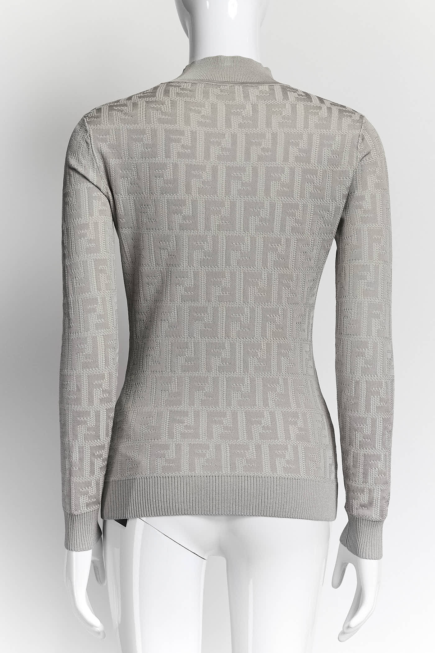 Fendi Beige Kint Monogram Top 38