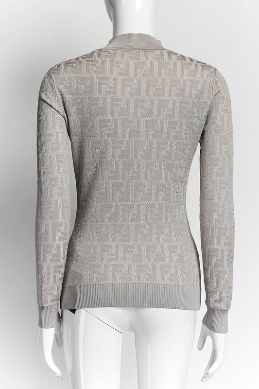 Fendi Beige Kint Monogram Top 38