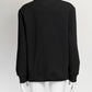 Fendi Karl Lagerfeld Printed Black Sweatshirt S