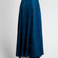 Fendi Karligraphy Pleated Logo-Print Silk Midi Skirt 44