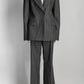 GABRIELA HEARST Leiva pinstriped wool-twill Suit Blazer/Trouser 44
