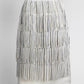 Gabriela Hearst Tiered Fringe Skirt 44