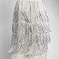 Gabriela Hearst Tiered Fringe Skirt 44