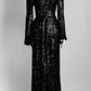 Gavan London Black Sequin Dress 6