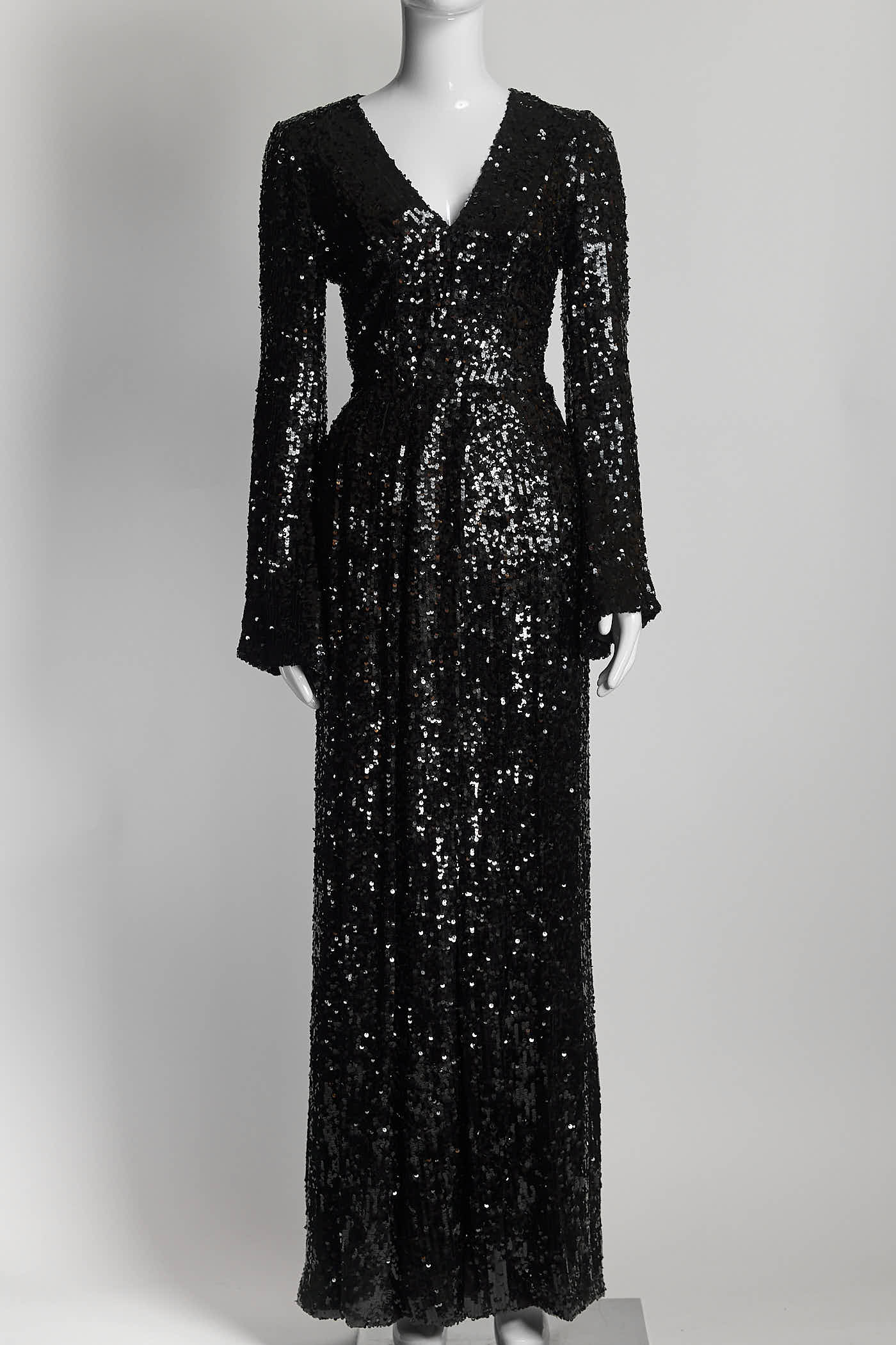 Gavan London Black Sequin Dress 6