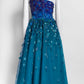 Georges Hobeika One Shoulder Beaded Tulle Dress 38
