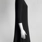 Giambattista Valli Black Flared Sleeve Dress 40