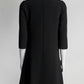 Giambattista Valli Black Flared Sleeve Dress 40