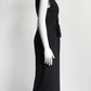 Giambattista Valli Black Wool Dress 44