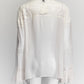 Giambattista Valli Cream Lace Blouse S