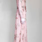 Giambattista Valli Pink Floral-Print Silk Gown IT 38