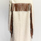 Giambattista Valli Shearling Coat with Fringe IT 42