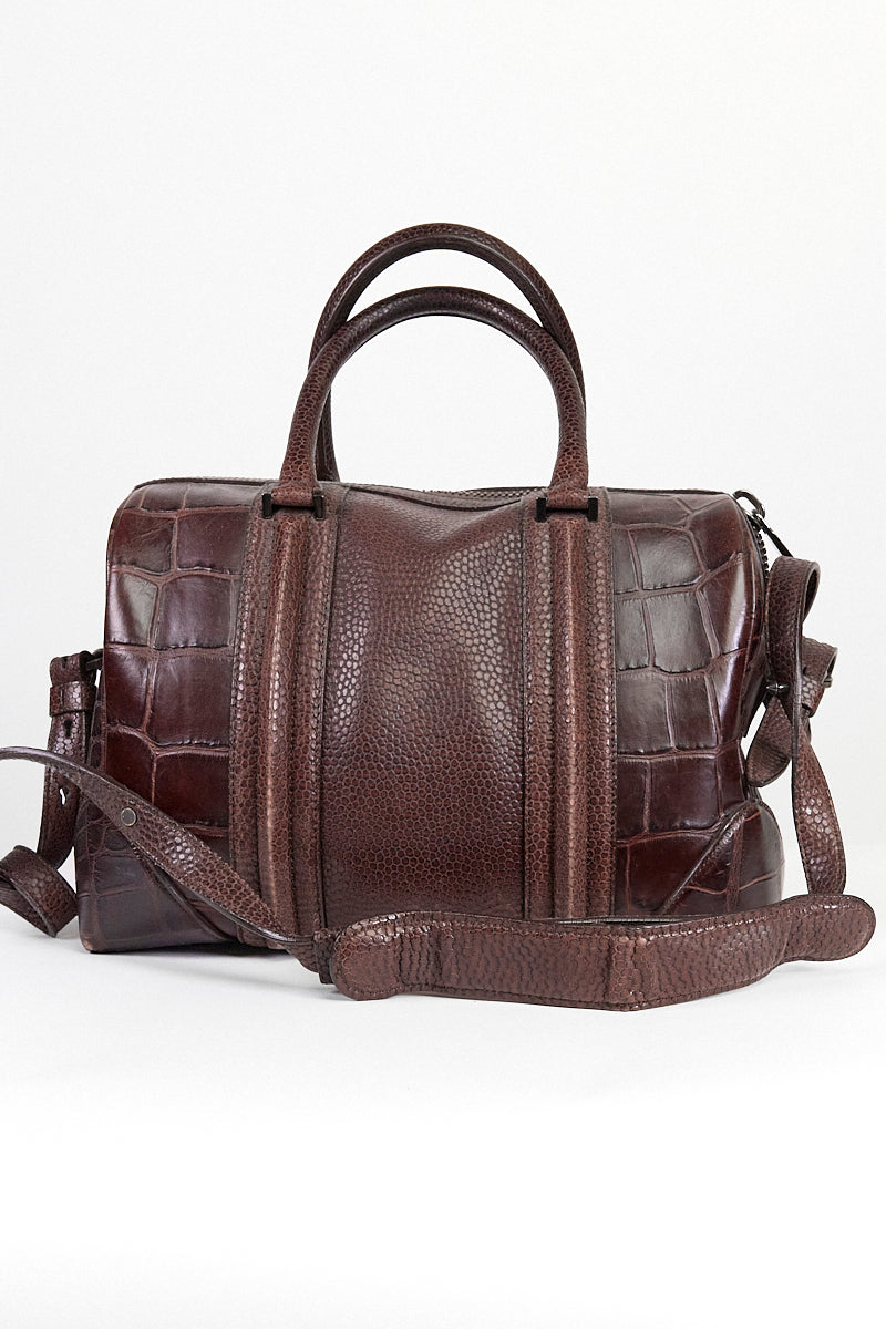 Givenchy Brown  Lucrezia Croc Bag