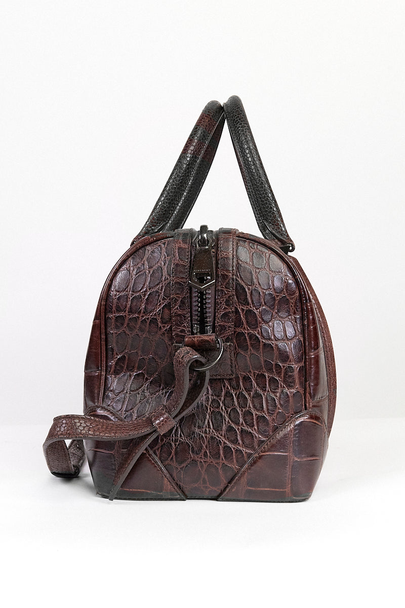 Givenchy Brown  Lucrezia Croc Bag