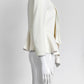 Givenchy Cream Peplum Jacket 36