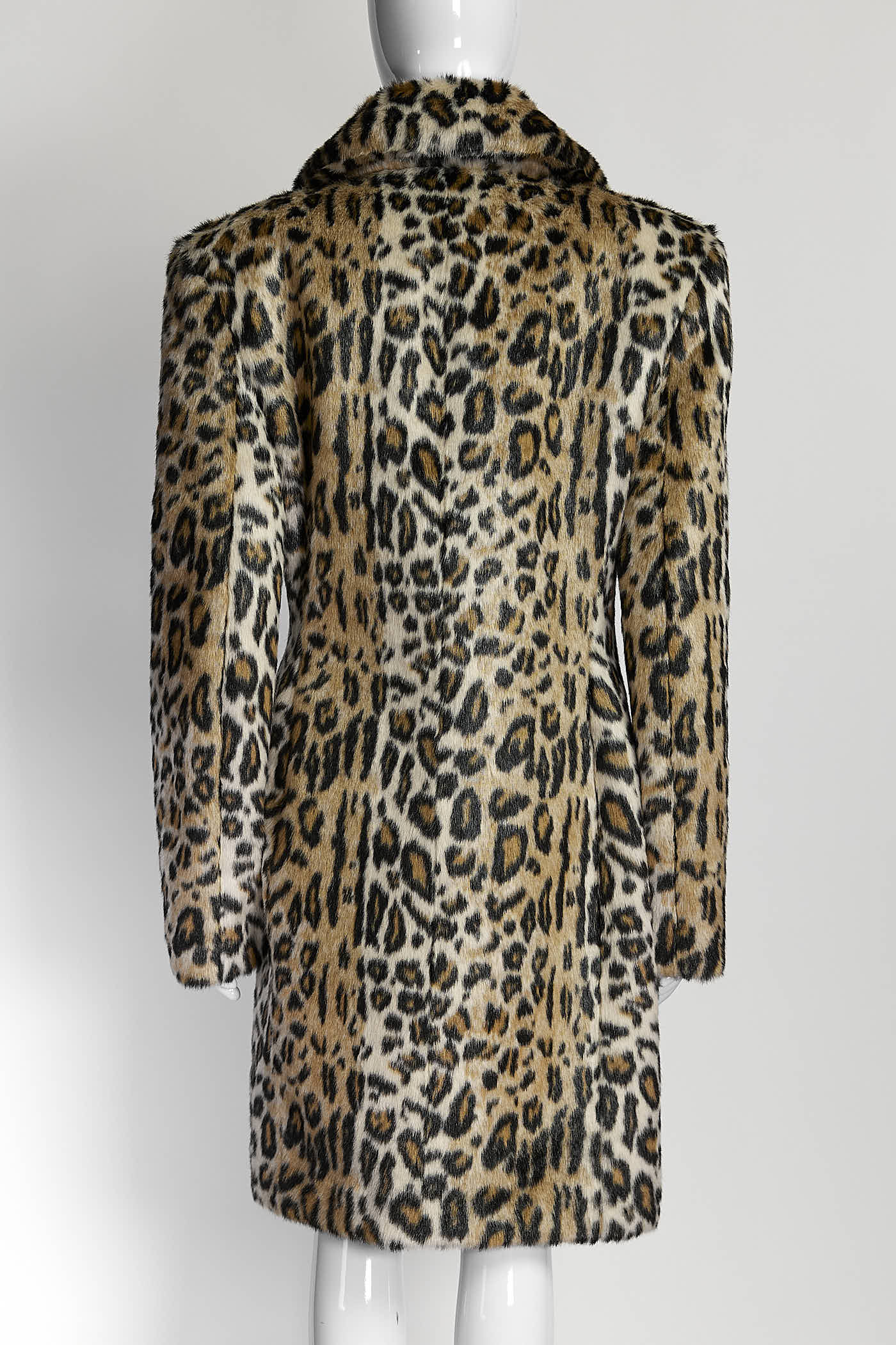 Givenchy Leopard Printed Coat 40