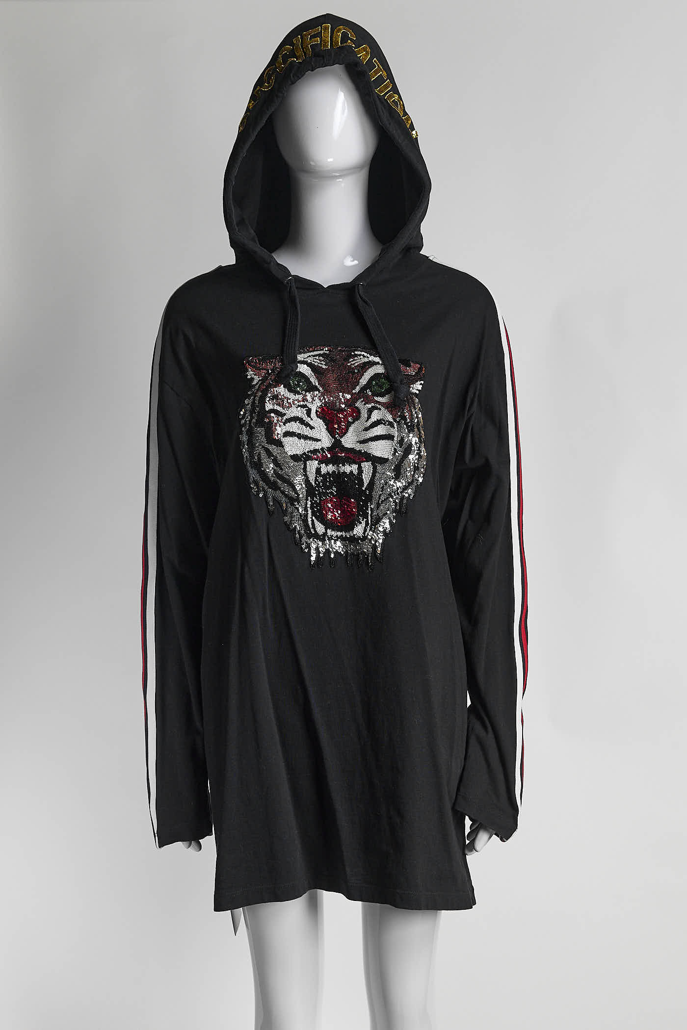 Gucci 2018 Sequin Tiger Graphic Sweatshirt