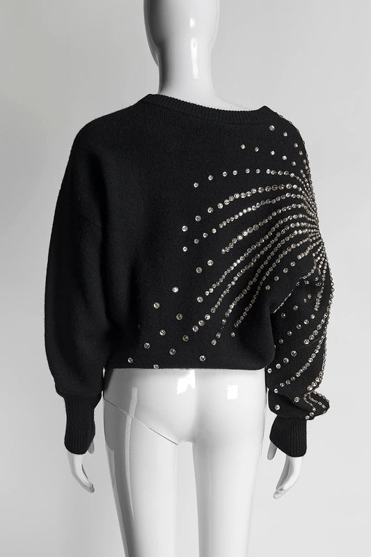 Gucci 2023 Black Wool Cashmere Sweater M