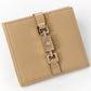 Gucci Beige Jackie Micro GG Leather Wallet