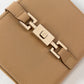 Gucci Beige Jackie Micro GG Leather Wallet