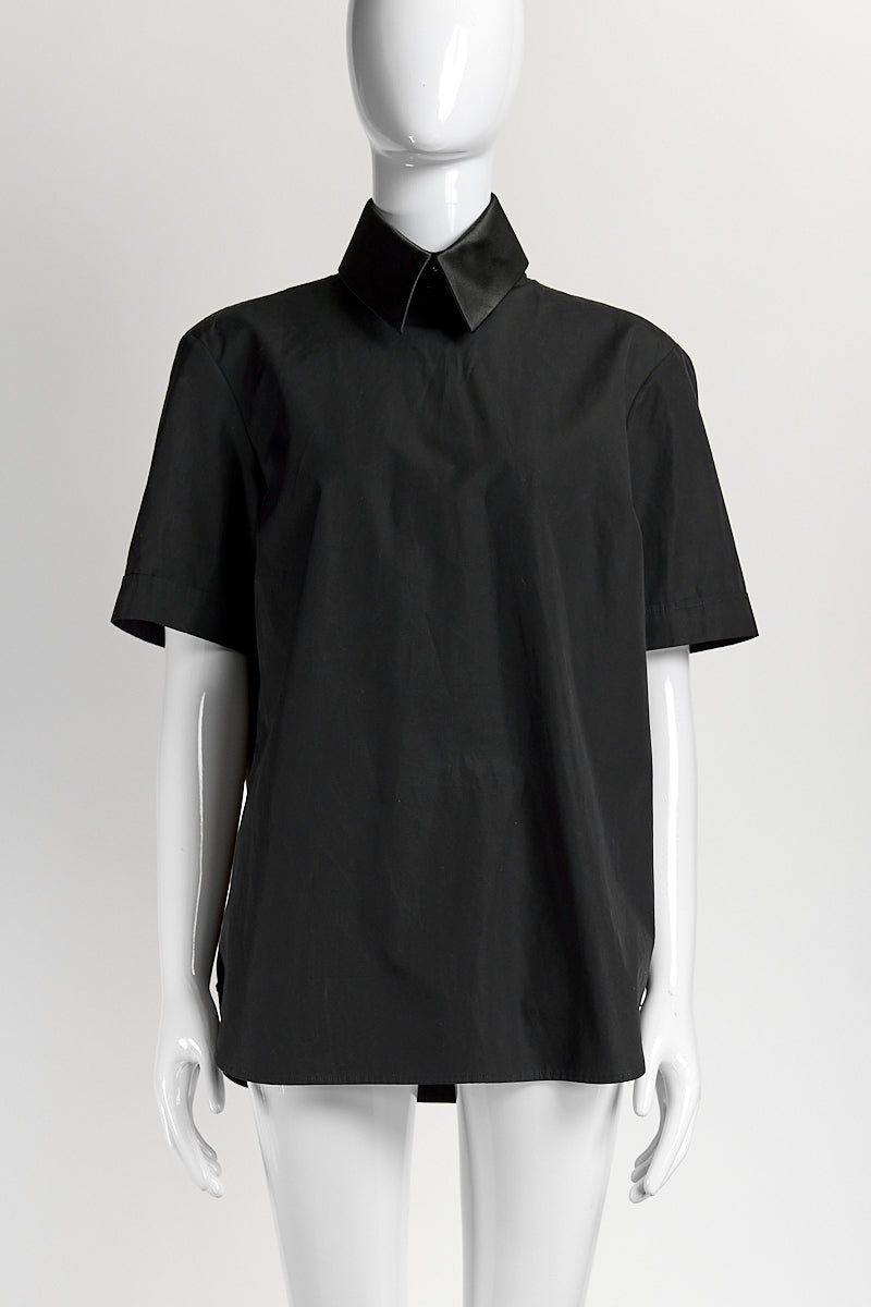 Gucci Black Short Sleeve Shirt 42