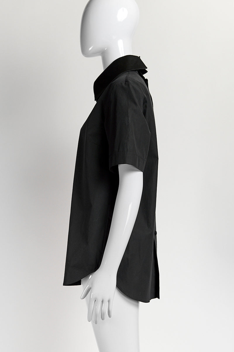Gucci Black Short Sleeve Shirt 42