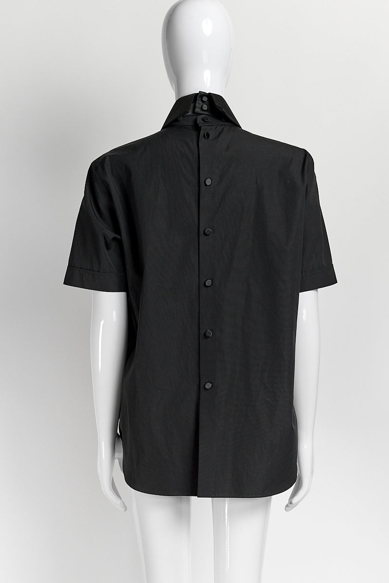 Gucci Black Short Sleeve Shirt 42