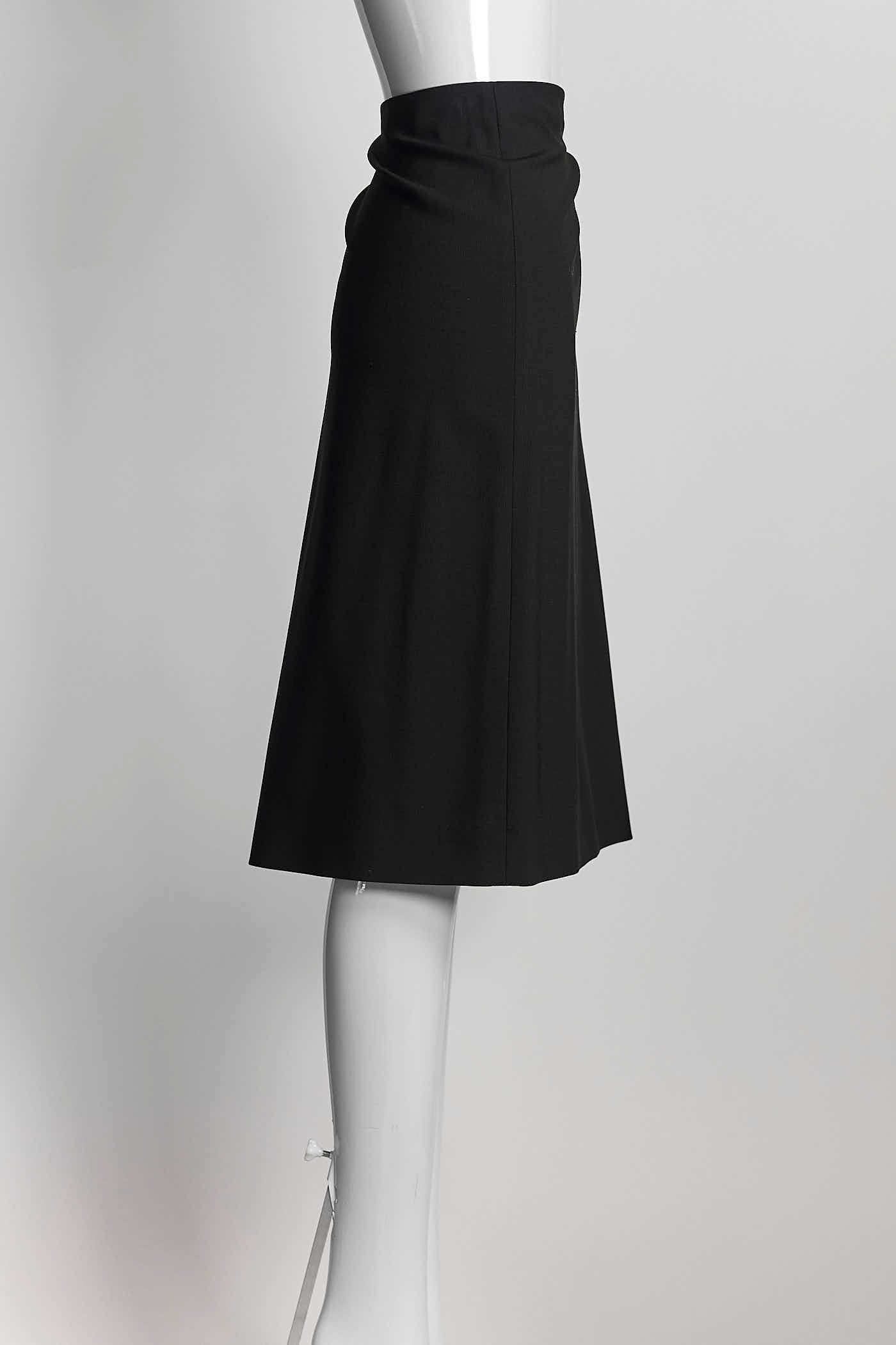 Gucci Black Skirt 44