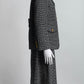 Gucci Black/White Logo Blazer/Skirt Set 40