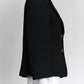 Gucci Black Wool Blazer with Gold Buttons 40